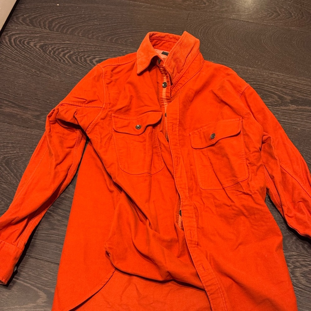 rag & bone Vibrant Orange Shirt Jacket